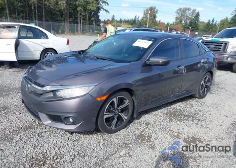 2016 Honda Civic Touring from USA, damaged, VIN 19XFC1F95GE203240